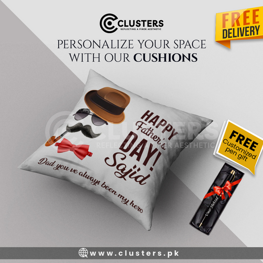 customize cushion with free pen