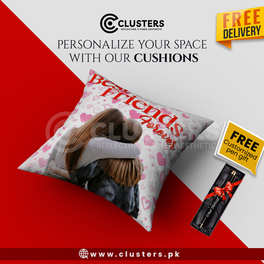 customize cushion with free pen