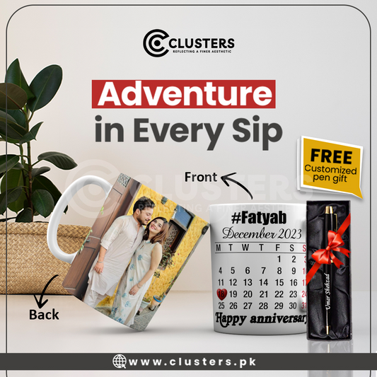 Customize Mug With Free Pen