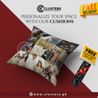 customize cushion with free pen