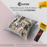 customize cushion with free pen