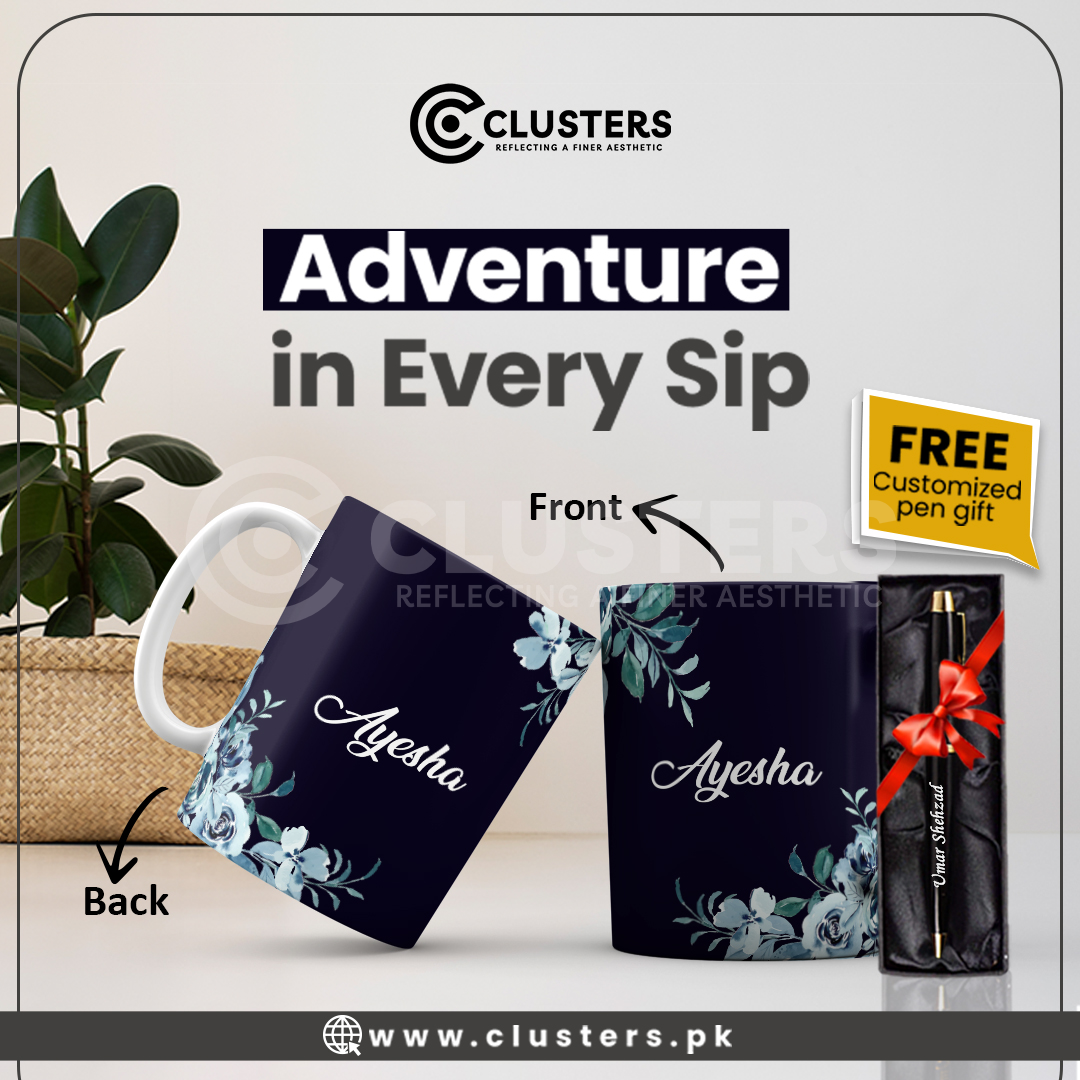 Customize Mug With Free Pen