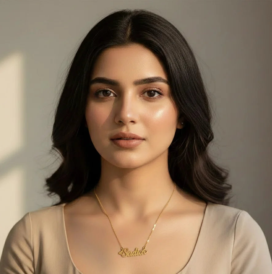 Customize Name Engraved Necklace