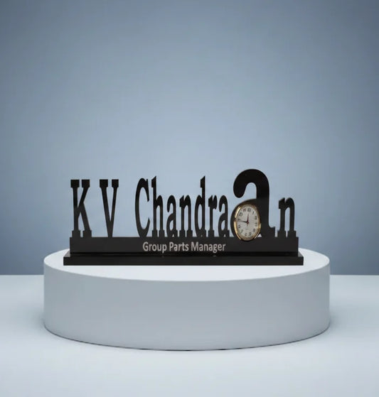 Customize Table Clock