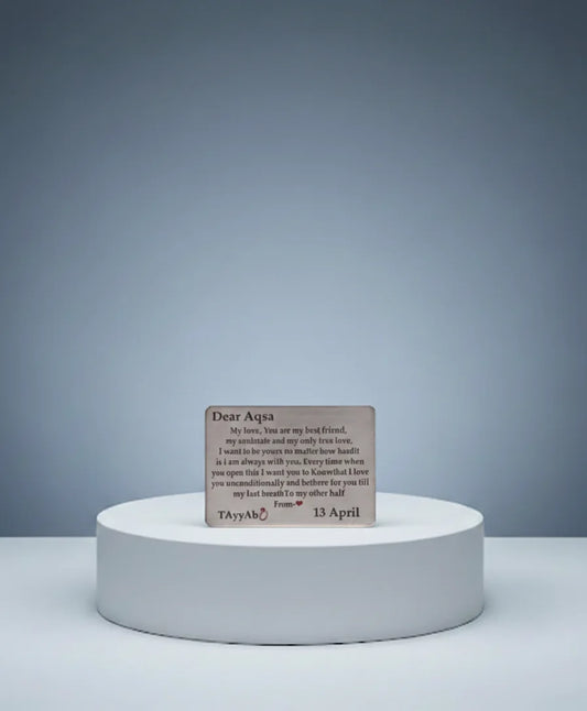 Customize Metal Card