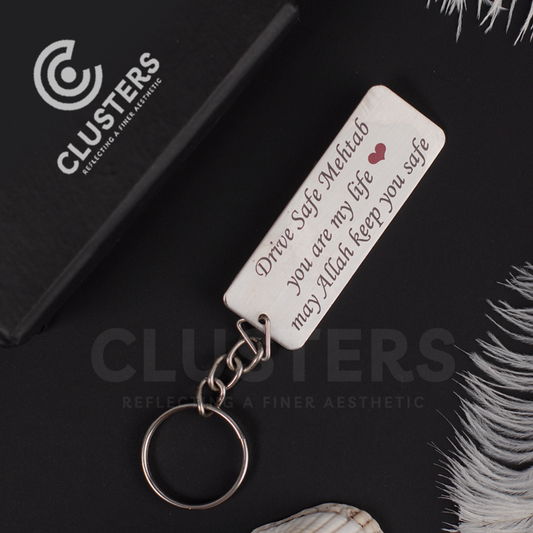 Customize Metal Keychain – Clusters Customize Gifts